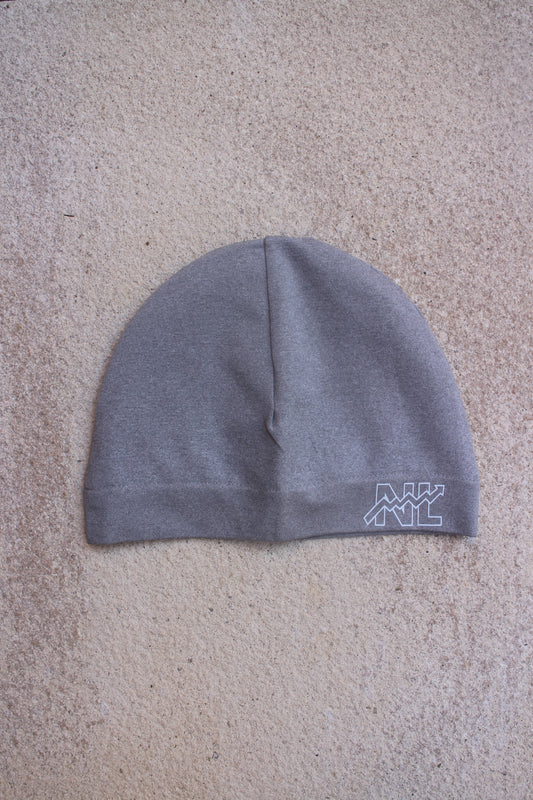 No Limit Grey Satin Skull Cap